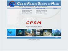 Tablet Screenshot of cpsm.be